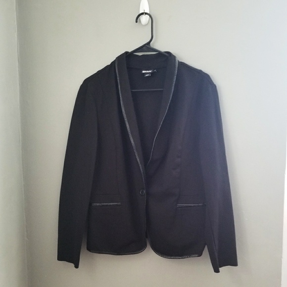 Dkny Jackets & Blazers - DKNY I Black one button blazer jacket size 14 Dkny Jackets & Blazers - DKNY I Black one button blazer jacket size 14